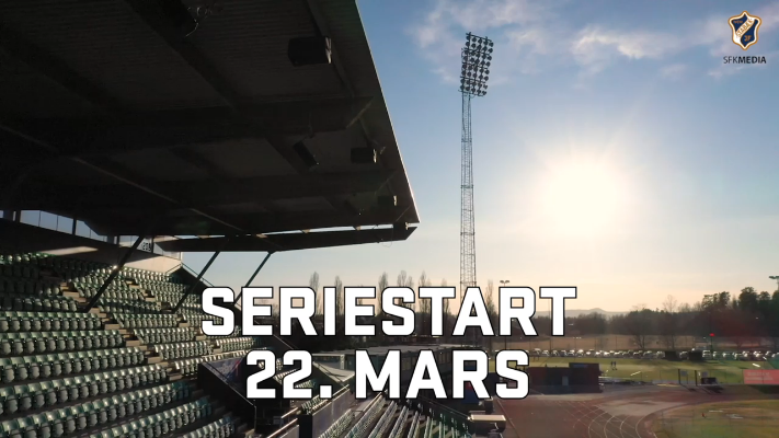 Seriestart 22. mars